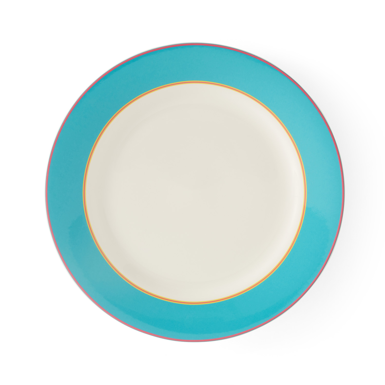 Calypso Turquiose Dinner Plate image number null